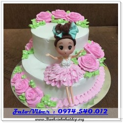 Mẫu Bánh Sinh Nhật Đẹp - A1160